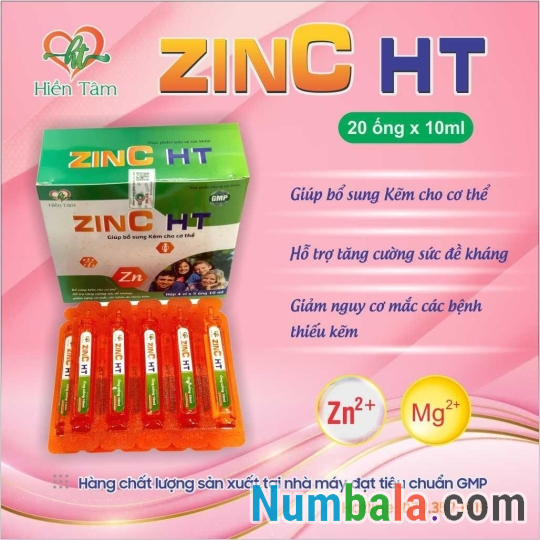 Siro Kẽm ZINC HT Ống 200ml