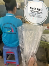 Bộ dao muỗng nĩa khắc logo, dao muỗng nĩa nhận khắc chữ tại hcm